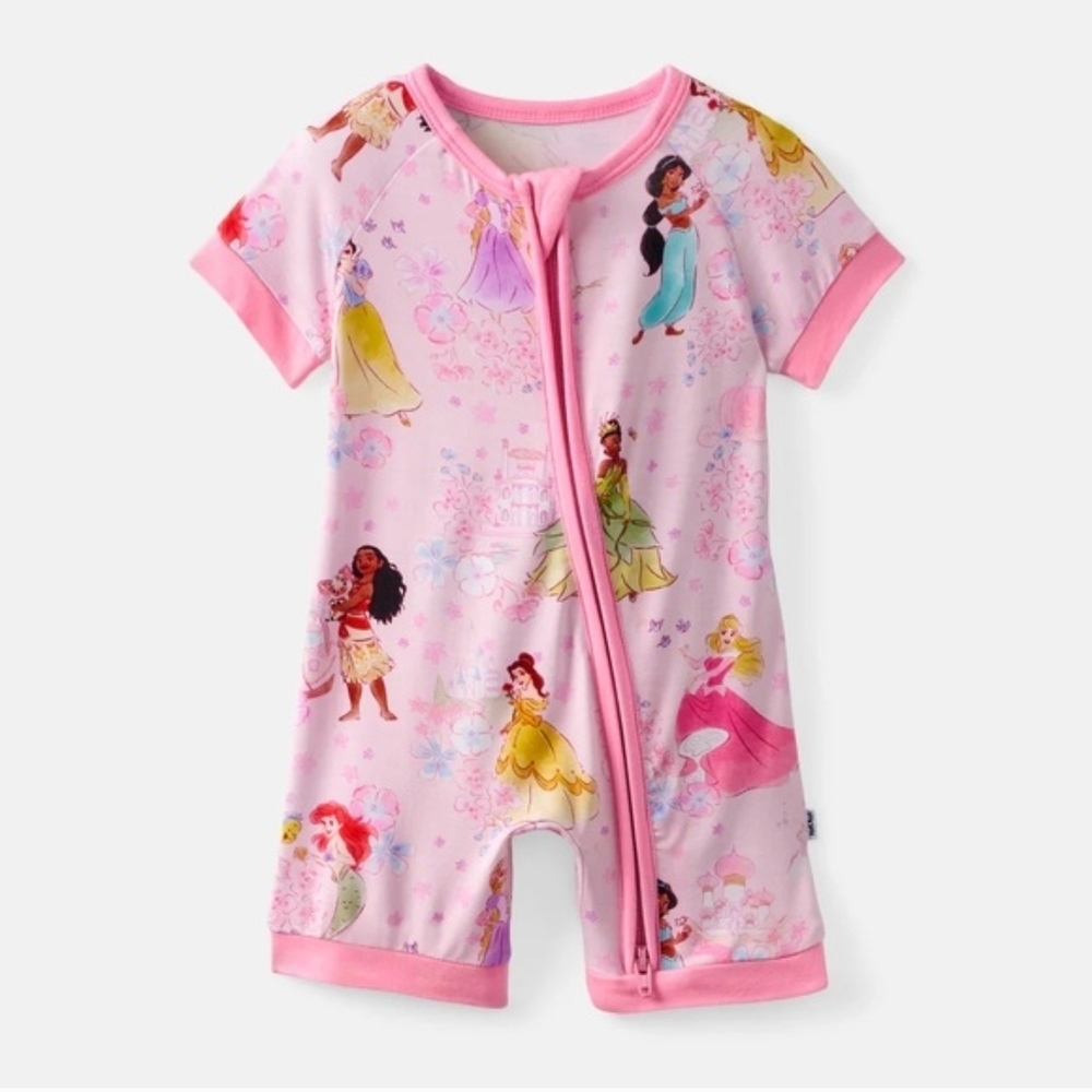 Little Sleepies Pink Princess Bodysuit